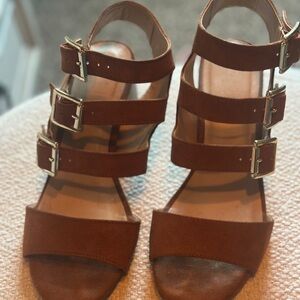 Brown Strappy Sandals